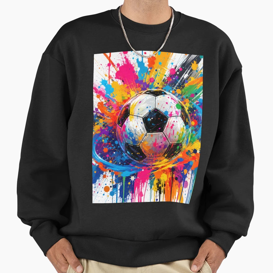 Soccer Fan Gift Football Lover Sweatshirt - Casual Everyday Wear Men Women - T-Shirt, Sweatshirt, Hoodie