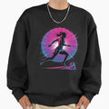 Soccer Player Sprinting Ball Motion Sweatshirt - Streetwear Style Men Women - T-Shirt, Sweatshirt, Hoodie