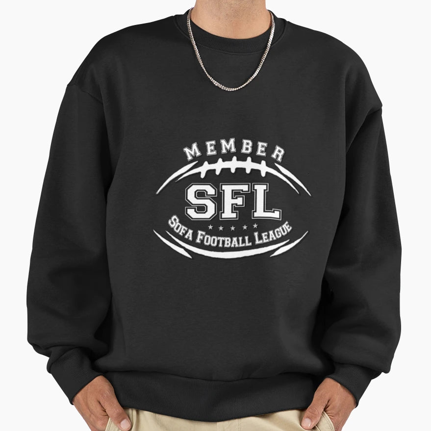 Sofa Football League 80Png Sweatshirt - Casual Everyday Wear Unisex - T-Shirt, Sweatshirt, Hoodie