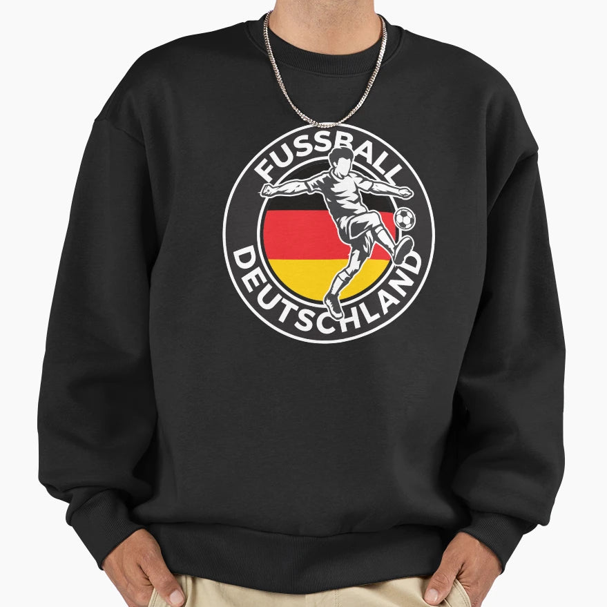 Football Germany Fussball Deutschland Sweatshirt - Novelty Apparel Unisex - T-Shirt, Sweatshirt, Hoodie