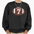 American Football Jersey No 7 Sweatshirt - Aesthetic Graphic Unisex - T-Shirt, Sweatshirt, Hoodie