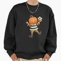 Pumpkin Soccer Halloween Character Sweatshirt - Trendy Graphic Men Women - T-Shirt, Sweatshirt, Hoodie