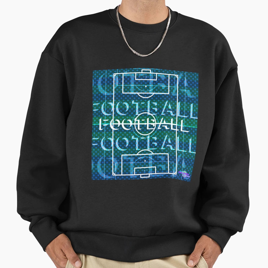 Football Wc Dot Pop Sweatshirt - Graphic Print Unisex - T-Shirt, Sweatshirt, Hoodie