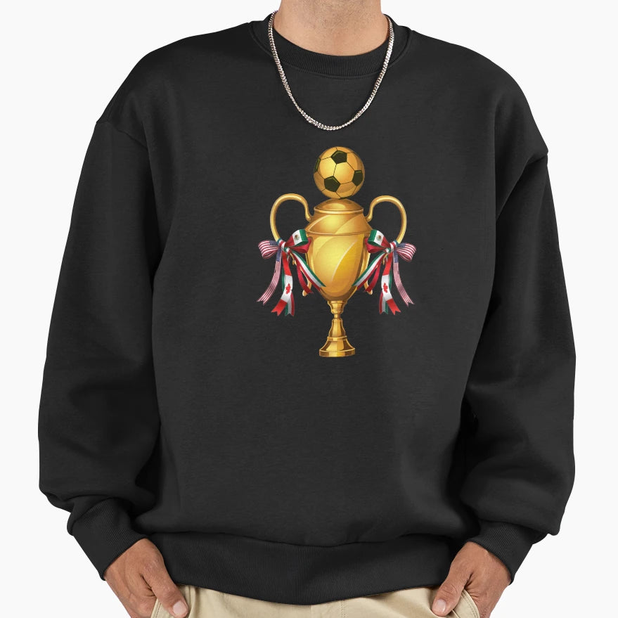 2026 World Cup Gold Trophy Sweatshirt - Streetwear Style Men Women - T-Shirt, Sweatshirt, Hoodie