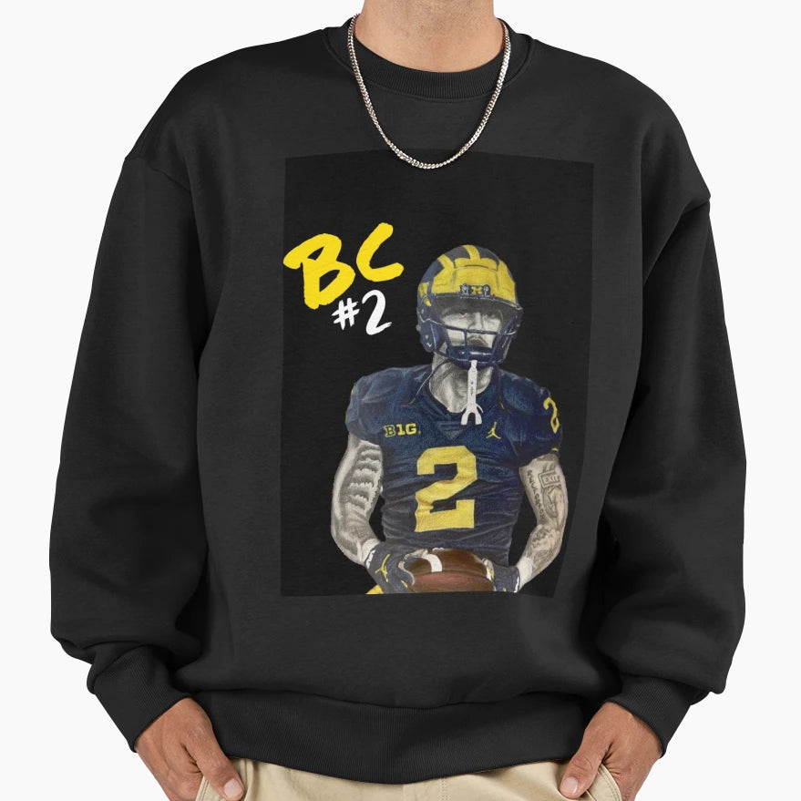 Blake Corum Signature Sweatshirt - Novelty Apparel Unisex - T-Shirt, Sweatshirt, Hoodie