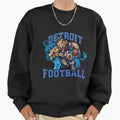 Detroit Football Sweatshirt - Custom Art Print Unisex - T-Shirt, Sweatshirt, Hoodie