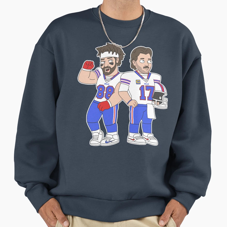 Allen Knox Buffalo Guys Sweatshirt - Custom Art Print Unisex - T-Shirt, Sweatshirt, Hoodie