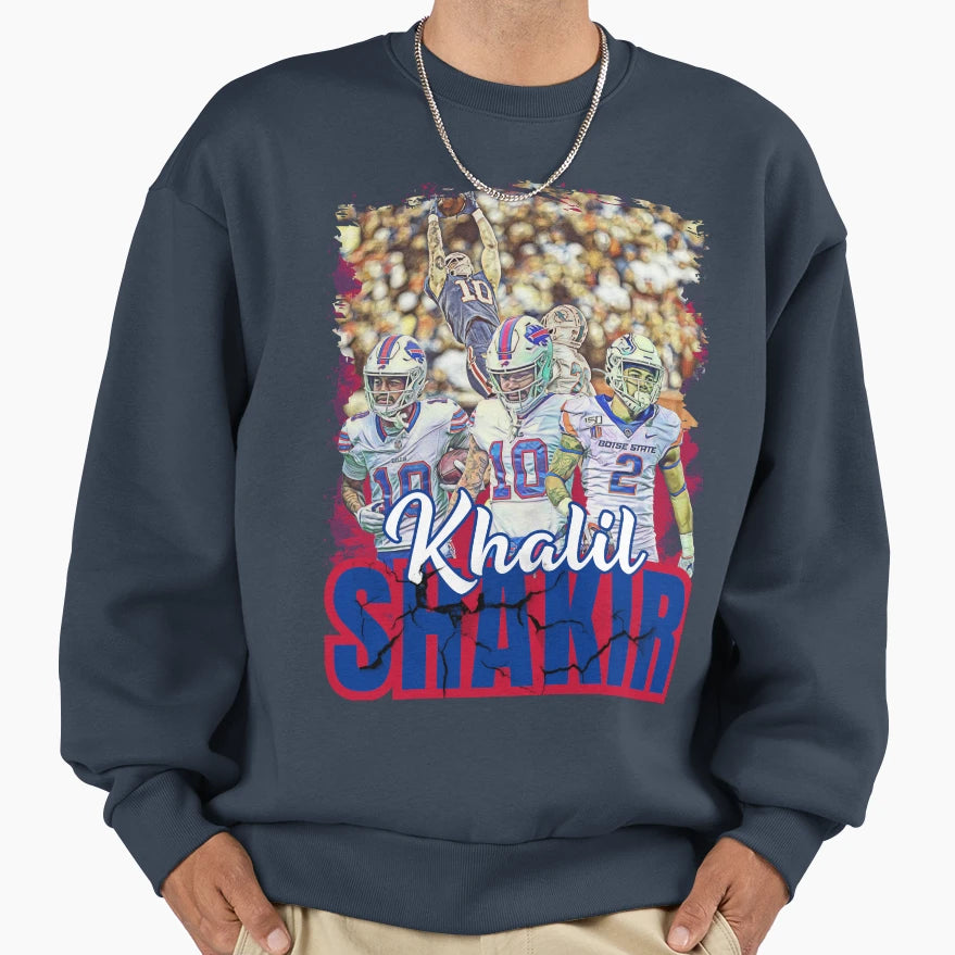 Shakir Action Game Day Hero Sweatshirt - Custom Art Print Men Women - T-Shirt, Sweatshirt, Hoodie