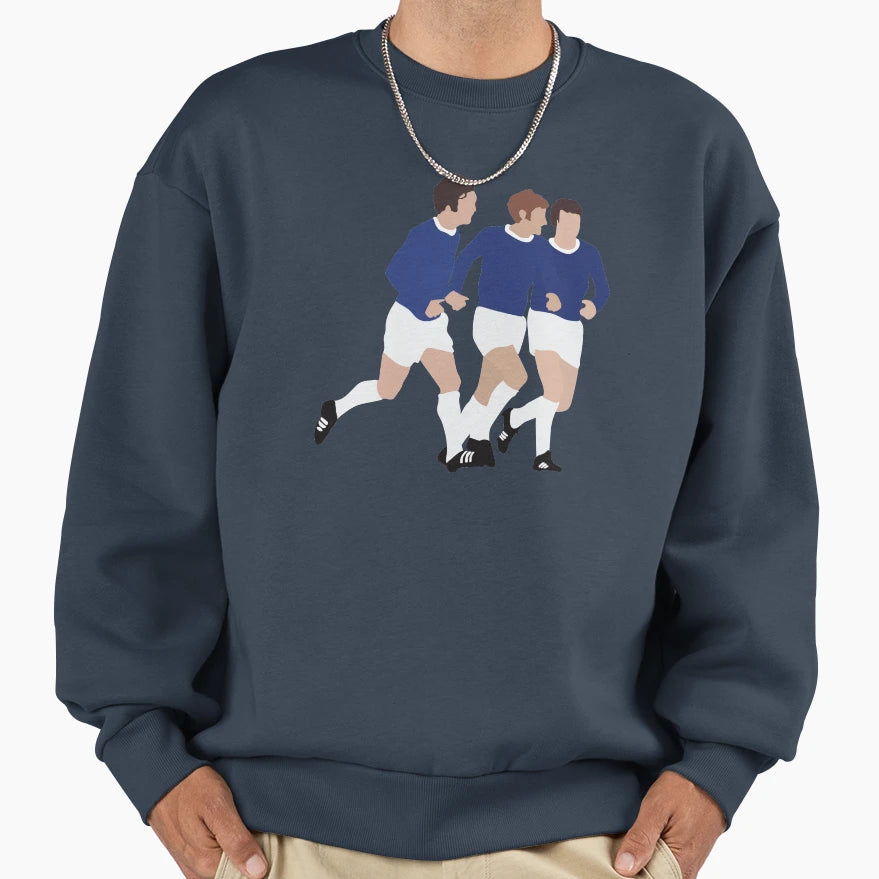 Holy Trinity Everton Fc Sweatshirt - Trendy Graphic Men Women - T-Shirt, Sweatshirt, Hoodie