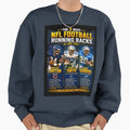 Pro Football 3 Best Running Back Sweatshirt - Fun Novelty Design Unisex - T-Shirt, Sweatshirt, Hoodie