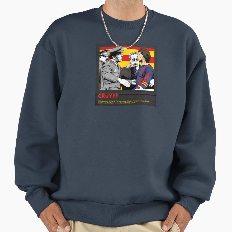 Johan Cruyff Sweatshirt - Trendy Graphic Men Women - T-Shirt, Sweatshirt, Hoodie