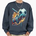 Soccer Sweatshirt - Casual Everyday Wear Men Women - T-Shirt, Sweatshirt, Hoodie