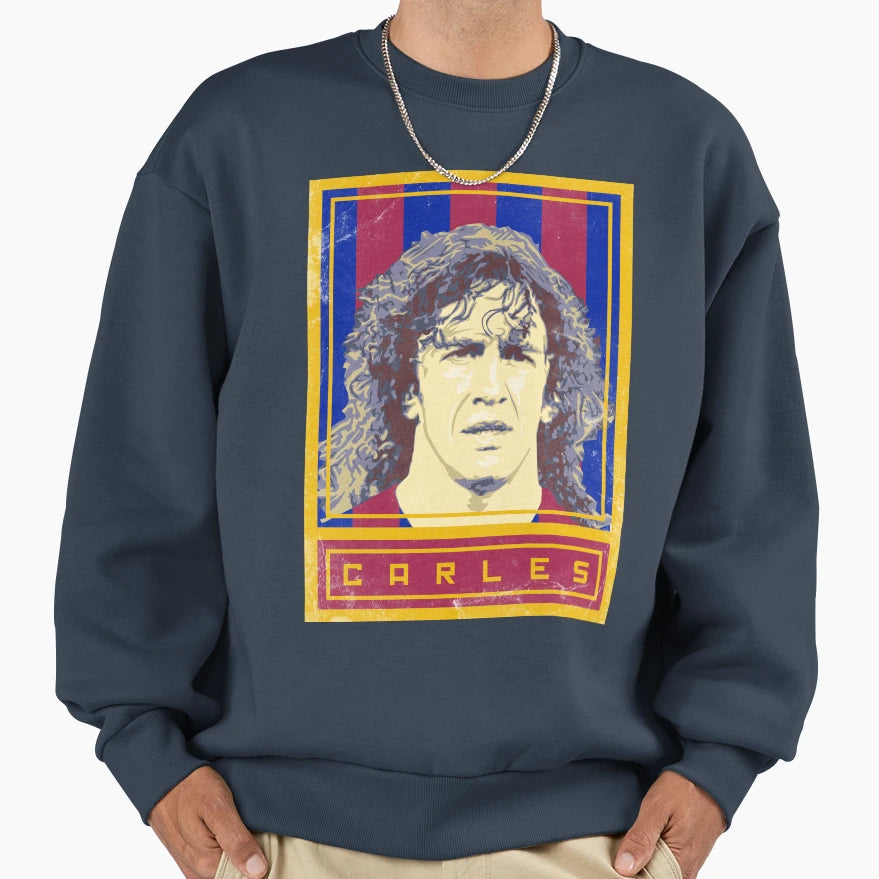 Puyol Fcb Sweatshirt - Minimalist Print Unisex - T-Shirt, Sweatshirt, Hoodie