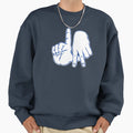 Los Angeles Hand Sign Sweatshirt - Novelty Apparel for Adults - T-Shirt, Sweatshirt, Hoodie