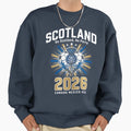 Scottish Soccer Scotland Football Sweatshirt - Aesthetic Graphic Unisex - T-Shirt, Sweatshirt, Hoodie