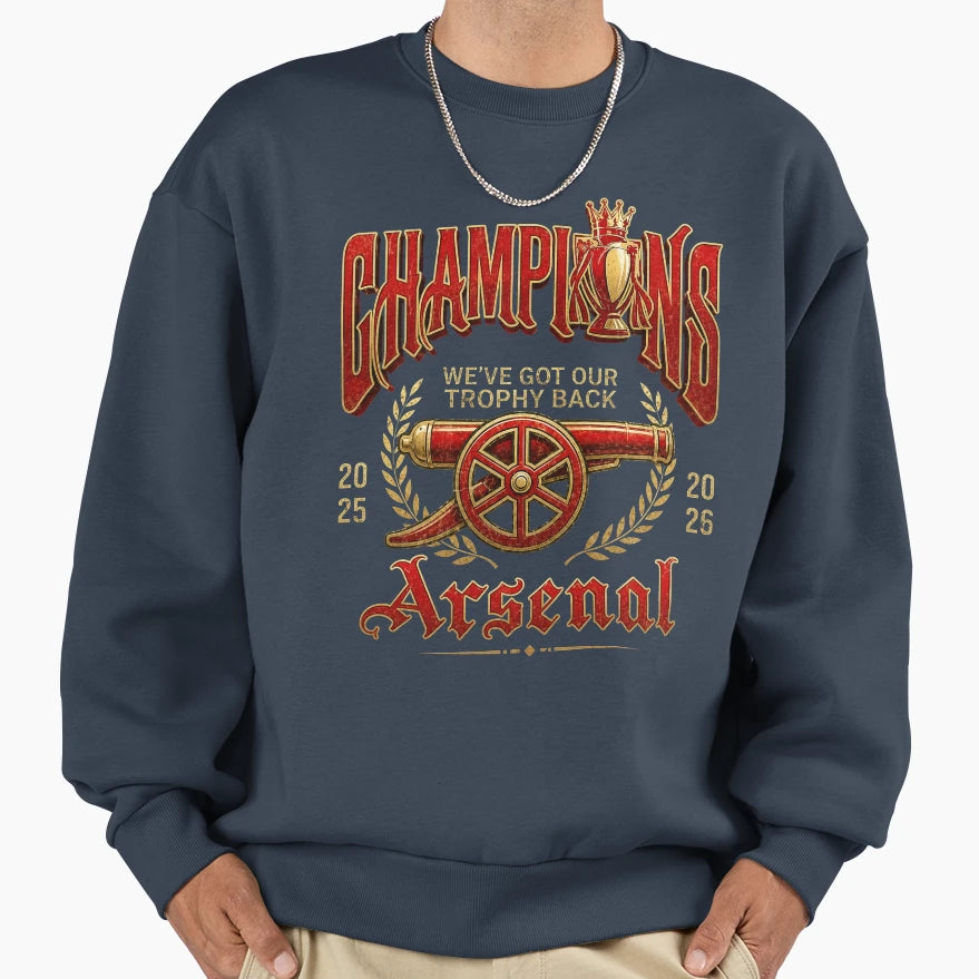 Arsenal Arsenal Final 2026 Budapest Sweatshirt - Minimalist Print Unisex - T-Shirt, Sweatshirt, Hoodie