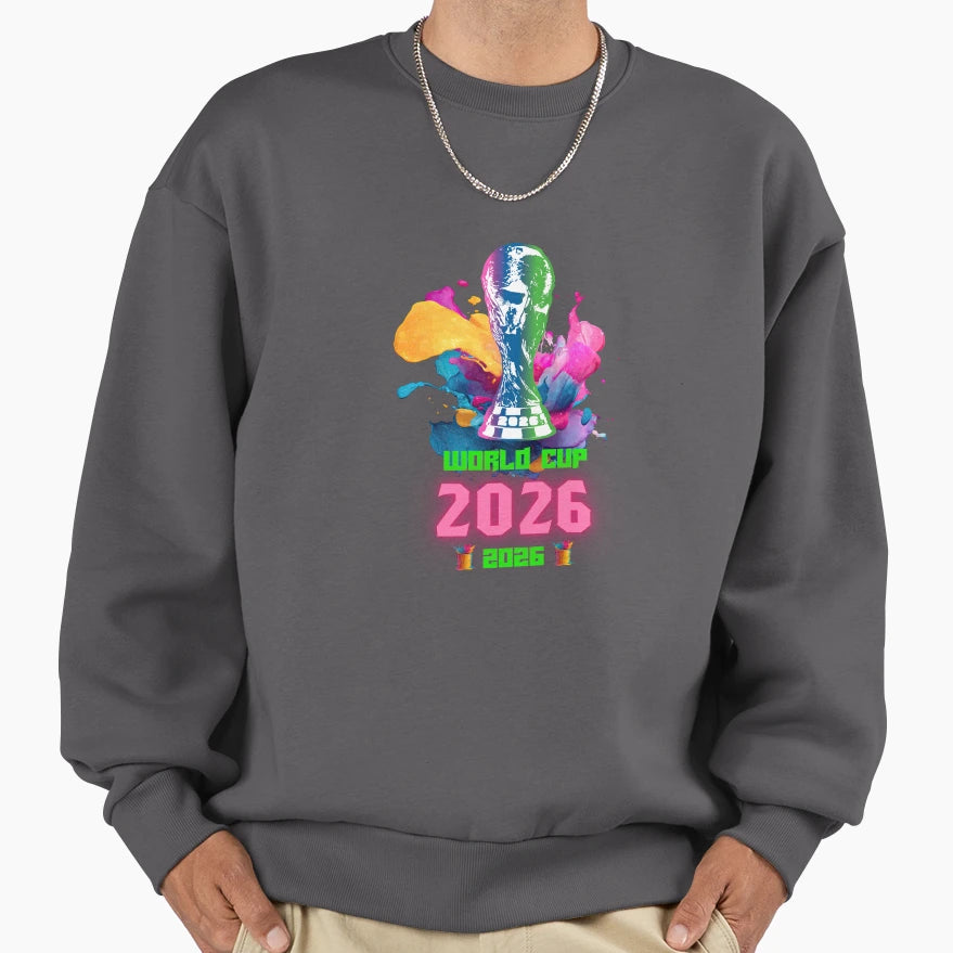 World Cup 2026 Soccer Tournament Sweatshirt - Novelty Apparel for Adults - T-Shirt, Sweatshirt, Hoodie
