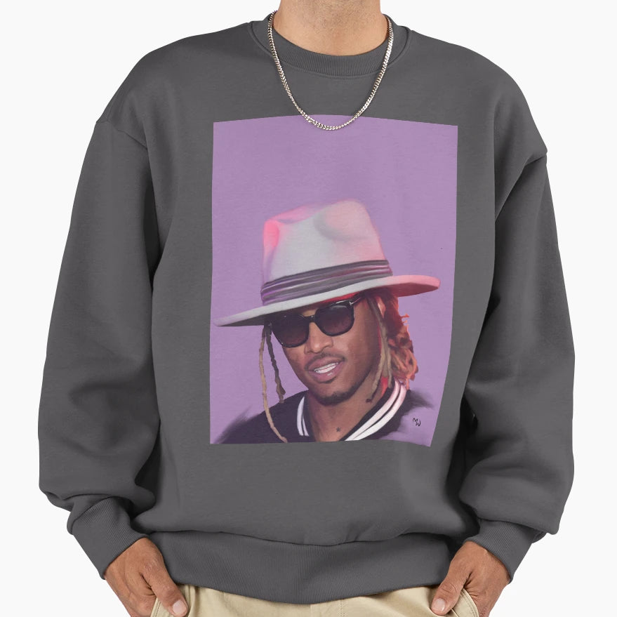 Super Future Turbo Sweatshirt - Trendy Graphic Unisex - T-Shirt, Sweatshirt, Hoodie