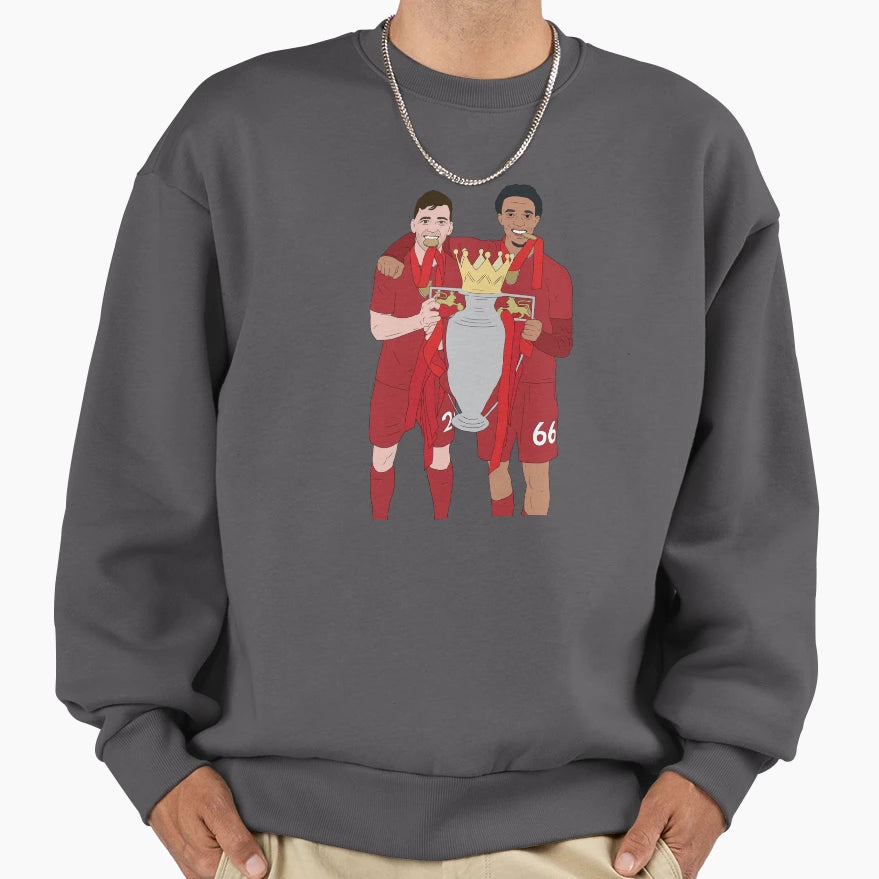 Liverpool Robbo And Trent Sweatshirt - Casual Everyday Wear Men Women - T-Shirt, Sweatshirt, Hoodie