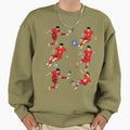 Fooball Players Sweatshirt - Aesthetic Graphic Men Women - T-Shirt, Sweatshirt, Hoodie