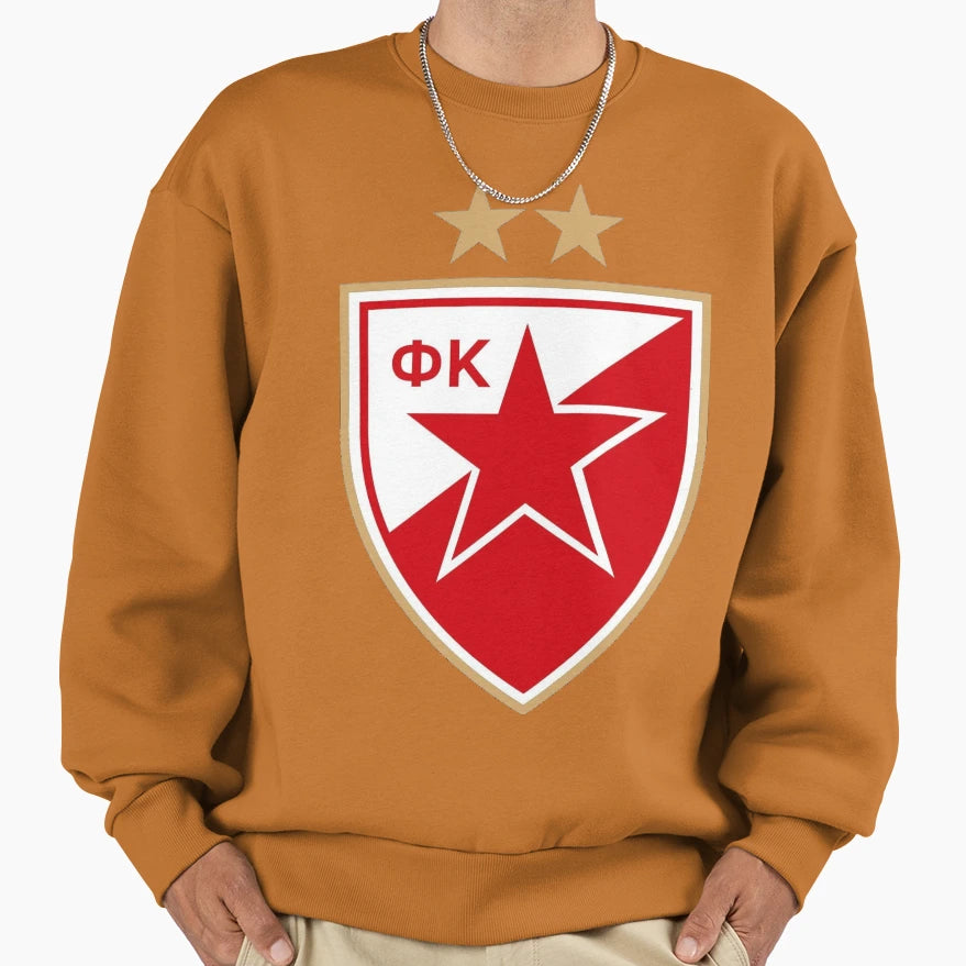 Red Star Belgrade Sweatshirt - Trendy Graphic for Adults - T-Shirt, Sweatshirt, Hoodie