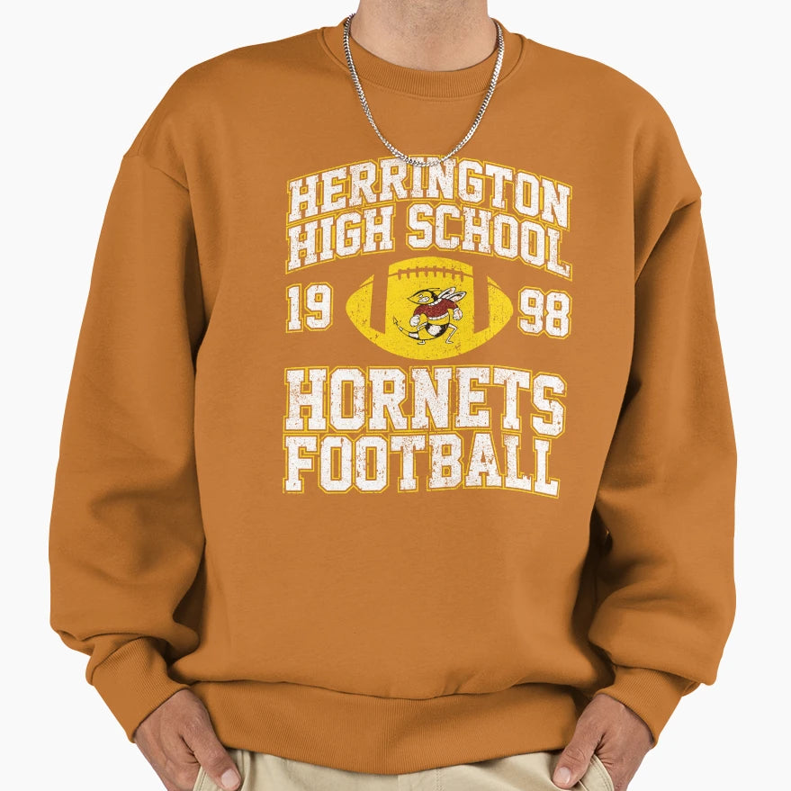 Herrington Hornets Football Sweatshirt - Aesthetic Graphic Men Women - T-Shirt, Sweatshirt, Hoodie
