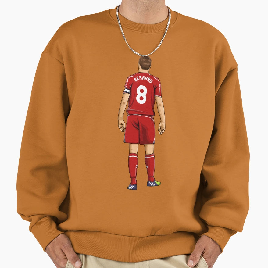 Steven Gerrard Sweatshirt - Graphic Print for Adults - T-Shirt, Sweatshirt, Hoodie