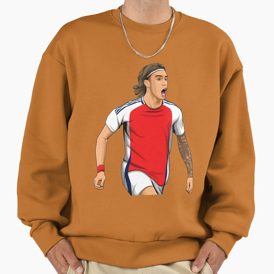 Riccardo Calafiori Sweatshirt - Casual Everyday Wear for Adults - T-Shirt, Sweatshirt, Hoodie