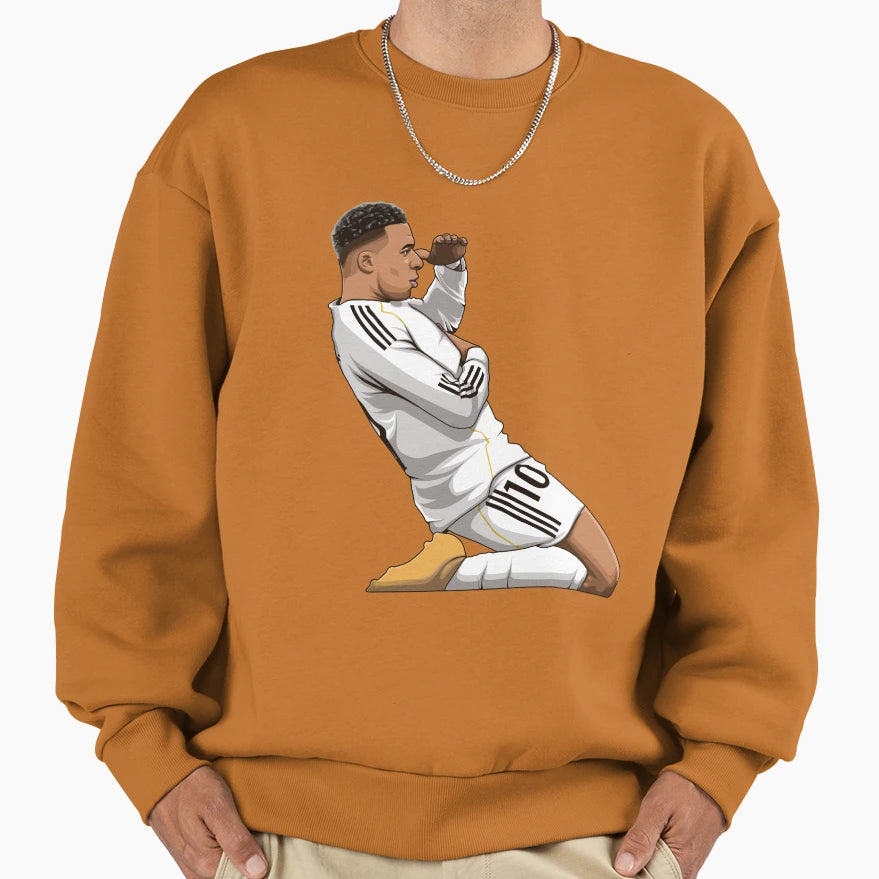 Kylian Mbappe Sweatshirt - Casual Everyday Wear Unisex - T-Shirt, Sweatshirt, Hoodie