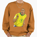 Ronaldo Nazario Sweatshirt - Custom Art Print for Adults - T-Shirt, Sweatshirt, Hoodie