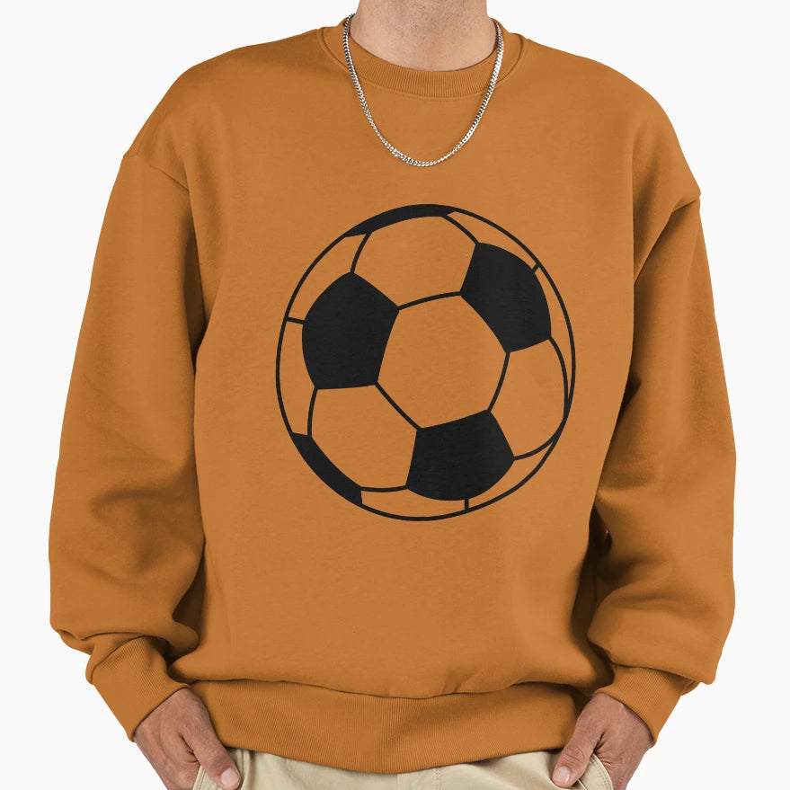 Red Soccer Football Fan Team Sweatshirt - Casual Everyday Wear for Adults - T-Shirt, Sweatshirt, Hoodie