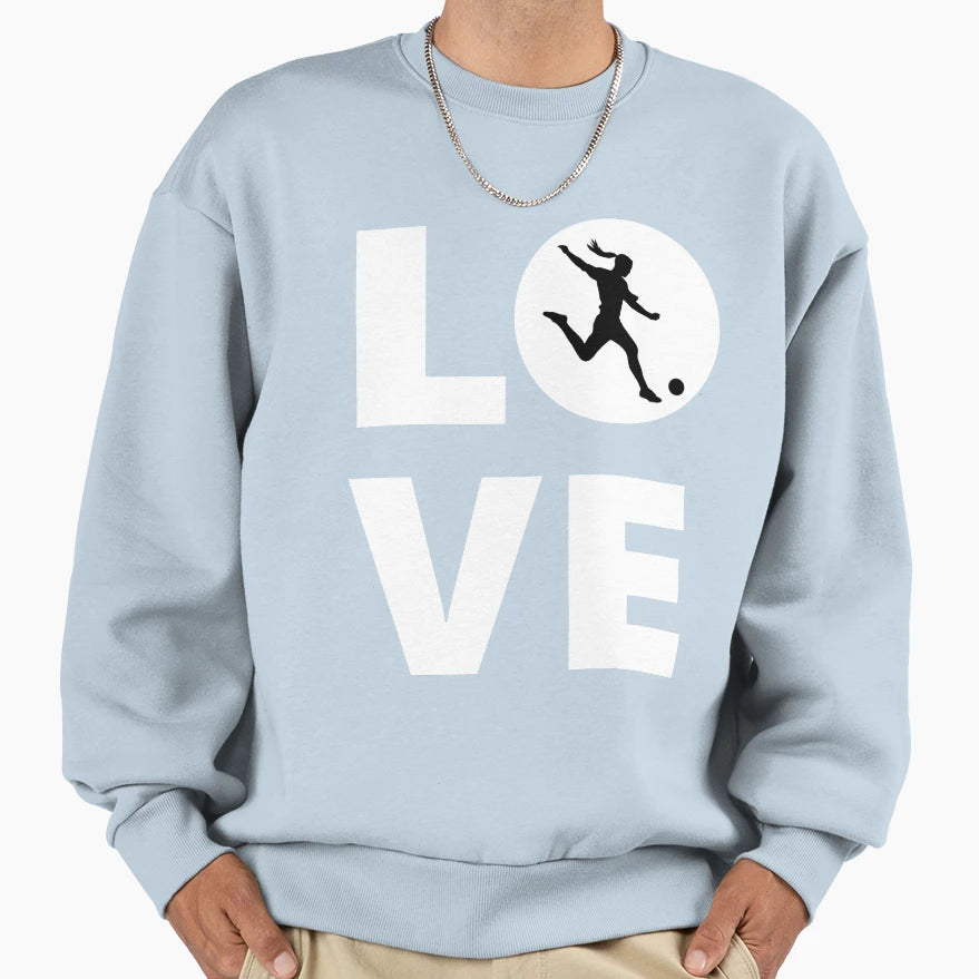 Soccer Love Soccer Soccer Farmer Soccer Sweatshirt - Unique Graphic Unisex - T-Shirt, Sweatshirt, Hoodie