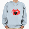 Funny My Valentines Touchdown Rugby Sweatshirt - Trendy Graphic Unisex - T-Shirt, Sweatshirt, Hoodie