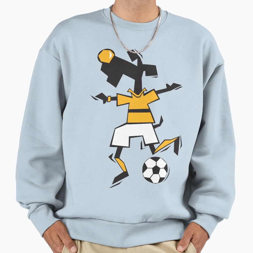 Soccer Sweatshirt - Minimalist Print Men Women - T-Shirt, Sweatshirt, Hoodie