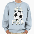 Number One Soccer Fan Sweatshirt - Unique Graphic Men Women - T-Shirt, Sweatshirt, Hoodie