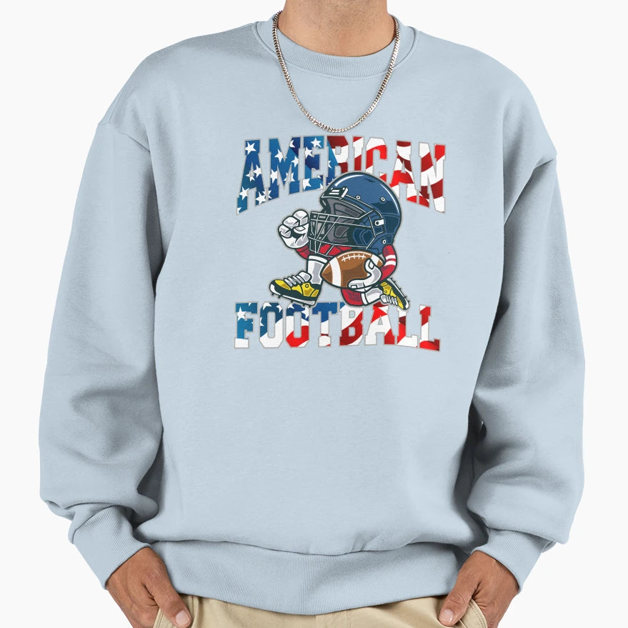 New Football Season Sweatshirt - Custom Art Print for Adults - T-Shirt, Sweatshirt, Hoodie