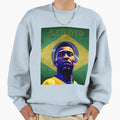 Pele Football Legend Sweatshirt - Unique Graphic for Adults - T-Shirt, Sweatshirt, Hoodie