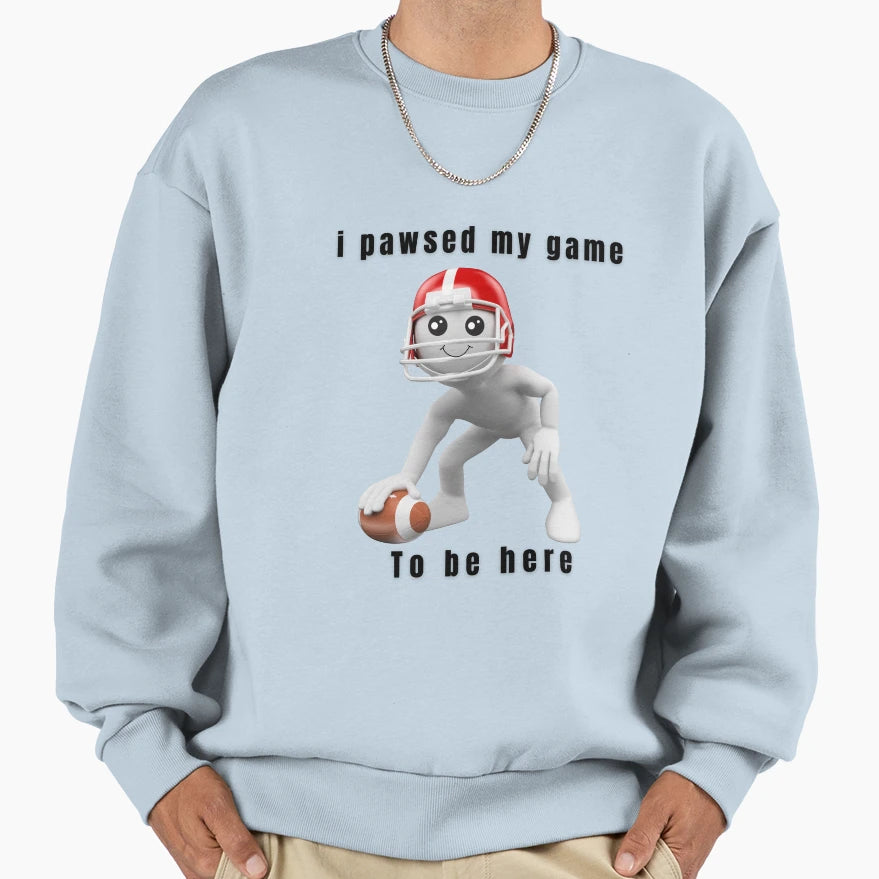 Rugby Smile Fun Player Gift Sweatshirt - Trendy Graphic for Adults - T-Shirt, Sweatshirt, Hoodie