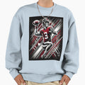 Dynamic Football Quarterback Sweatshirt - Casual Everyday Wear Men Women - T-Shirt, Sweatshirt, Hoodie