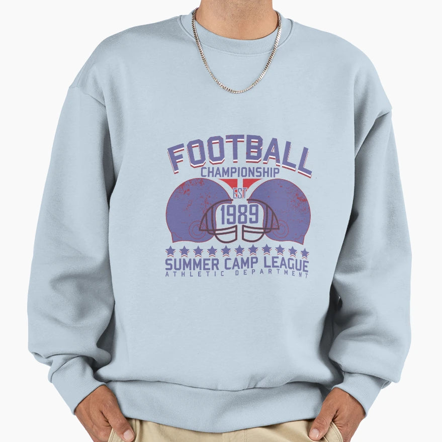 Football Championship Summer Sweatshirt - Casual Everyday Wear for Adults - T-Shirt, Sweatshirt, Hoodie