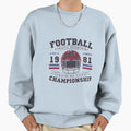 Football Athletic Department Sweatshirt - Aesthetic Graphic Unisex - T-Shirt, Sweatshirt, Hoodie