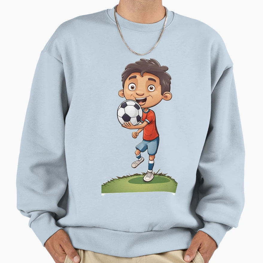Football Player Zi Sweatshirt - Aesthetic Graphic Unisex - T-Shirt, Sweatshirt, Hoodie