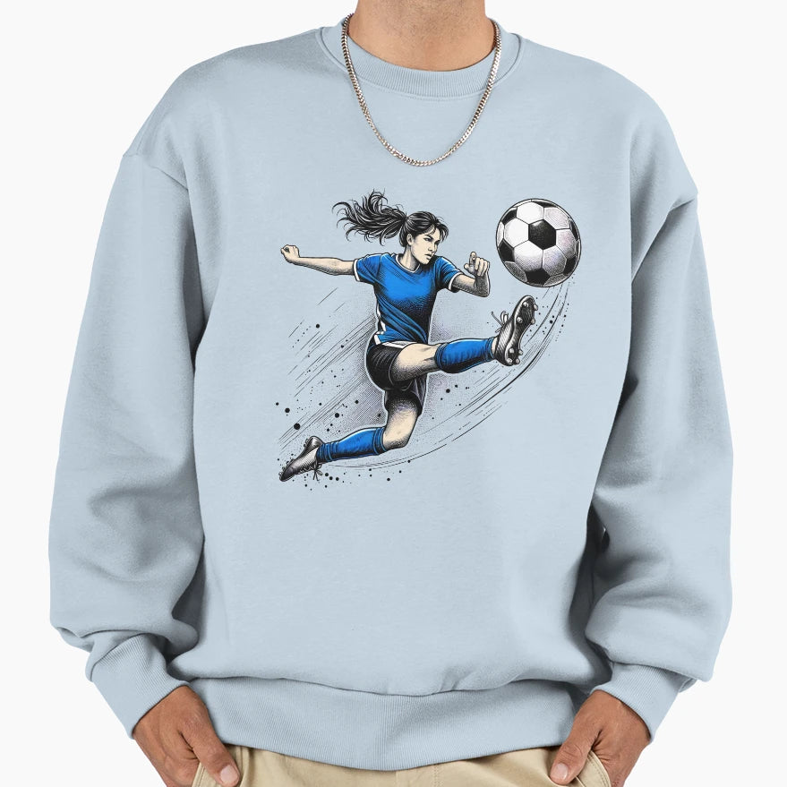 Bright Emblem Football Young Sweatshirt - Casual Everyday Wear for Adults - T-Shirt, Sweatshirt, Hoodie