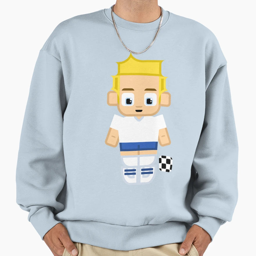 Super Sports Stars Football Soccer Sweatshirt - Streetwear Style Unisex - T-Shirt, Sweatshirt, Hoodie