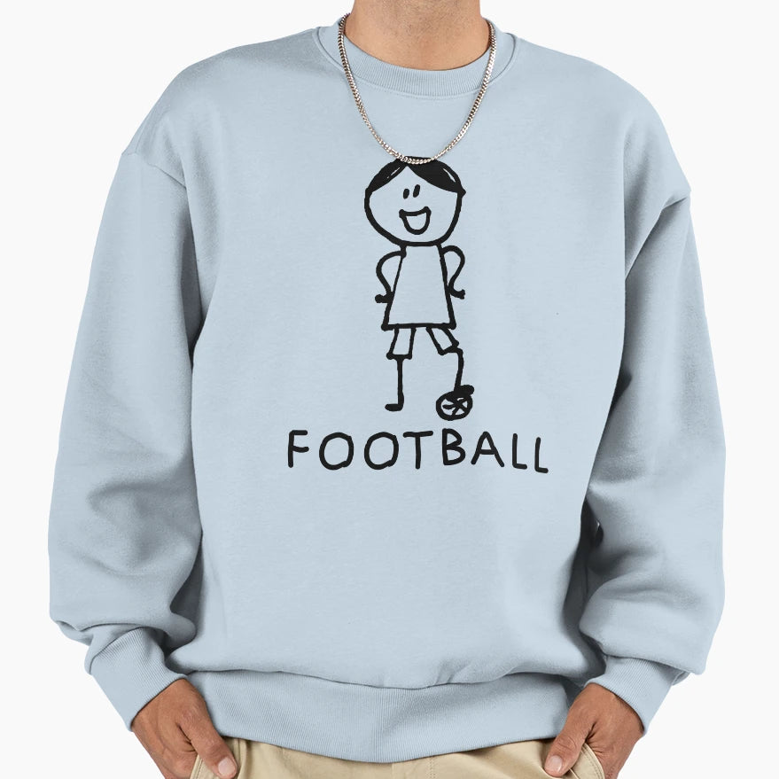 Stick Peeps Football Children Child Sweatshirt - Aesthetic Graphic Unisex - T-Shirt, Sweatshirt, Hoodie