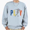 Play Soccer Colorful Sports Sweatshirt - Fun Novelty Design for Adults - T-Shirt, Sweatshirt, Hoodie