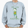 Stick Peeps Me My Football Sweatshirt - Aesthetic Graphic for Adults - T-Shirt, Sweatshirt, Hoodie