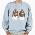 Nick Chubb Kareem Hunt Sweatshirt - Streetwear Style Unisex - T-Shirt, Sweatshirt, Hoodie