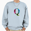 Monogram Initial Letter Q Sweatshirt - Fun Novelty Design for Adults - T-Shirt, Sweatshirt, Hoodie