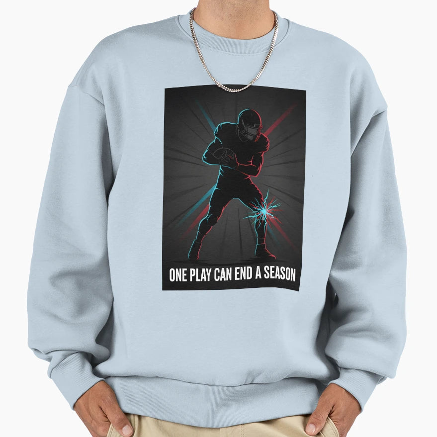 PM One Play Can End Season Chiefs T-Shirt - Graphic Print for Adults - T-Shirt, Sweatshirt, Hoodie